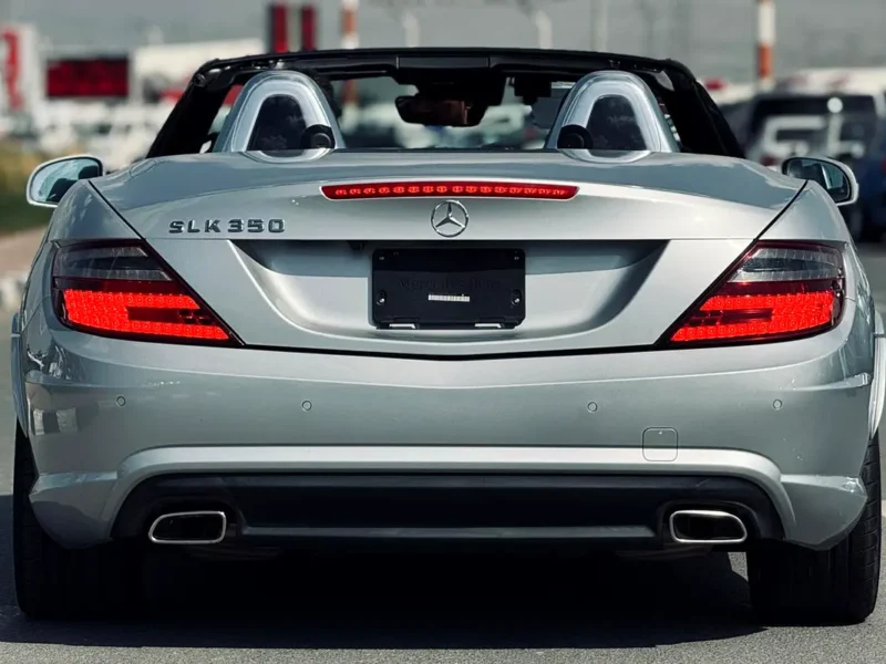 2013 Mercedes-Benz SLK-Class SLK 350 6 Cylinder Petrol Engine Silver Black