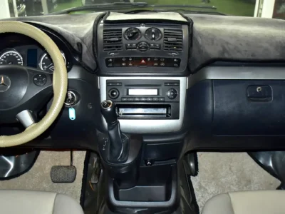 2015 Mercedes-Benz Viano Trend 6 Cylinders Petrol Engine White Beige Van GCC