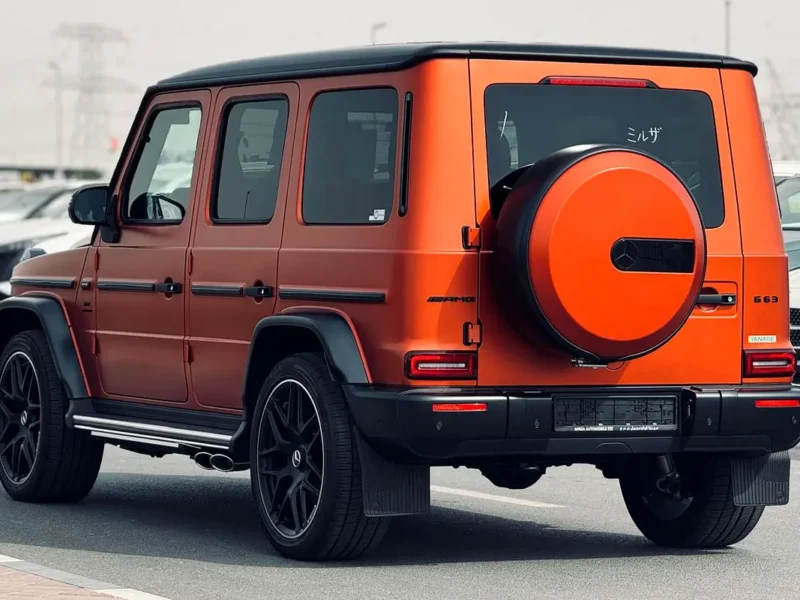 2023 Mercedes-Benz G-Class G 63 AMG ORANGE Black MAGNO DOUBLE NIGHT PACKAGE
