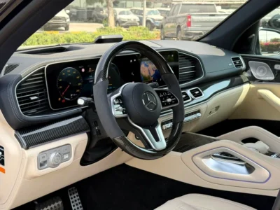 2021 Mercedes-Benz GLS-Class GLS 580 8 Cylinder White Black SUV Carbon Edition