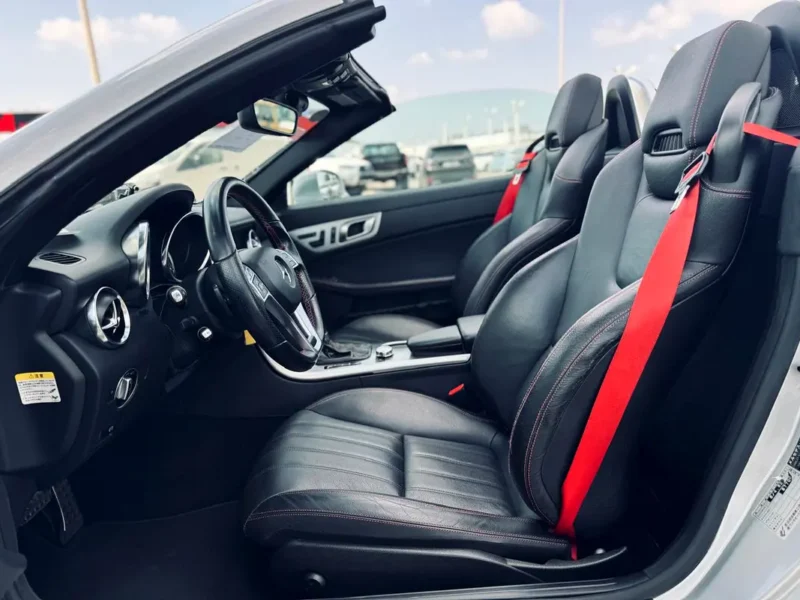 2013 Mercedes-Benz SLK-Class SLK 350 6 Cylinder Petrol Engine Silver Black