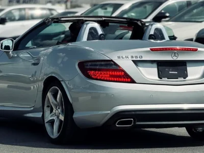 2013 Mercedes-Benz SLK-Class SLK 350 6 Cylinder Petrol Engine Silver Black