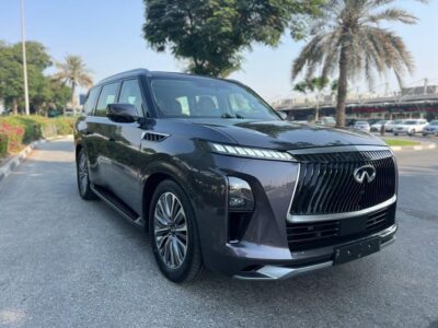 2025 Infiniti QX80 Sensory Bench Chairs 3.5L 6 Cylinder Petrol Engine Grey Black SUV