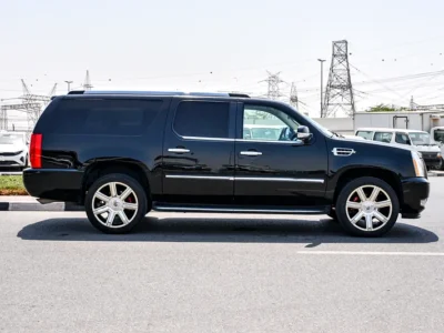 2011 Cadillac Escalade ESV 8 Cylinders Engine Black Sedan Super Clean Car