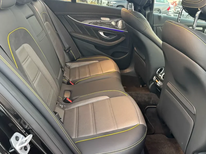 2021 Mercedes-Benz E-Class AMG E 63 S 8 Cylinder Engine Black Sedan