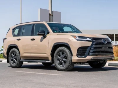 2025 Lexus LX600 Over-Trail 3.5L twin-turbo V6 petrol AT Petrol Beige Black SUV
