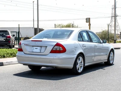 2008 Mercedes-Benz E-Class E 350 6 Cylinders Engine Silver Black Sedan