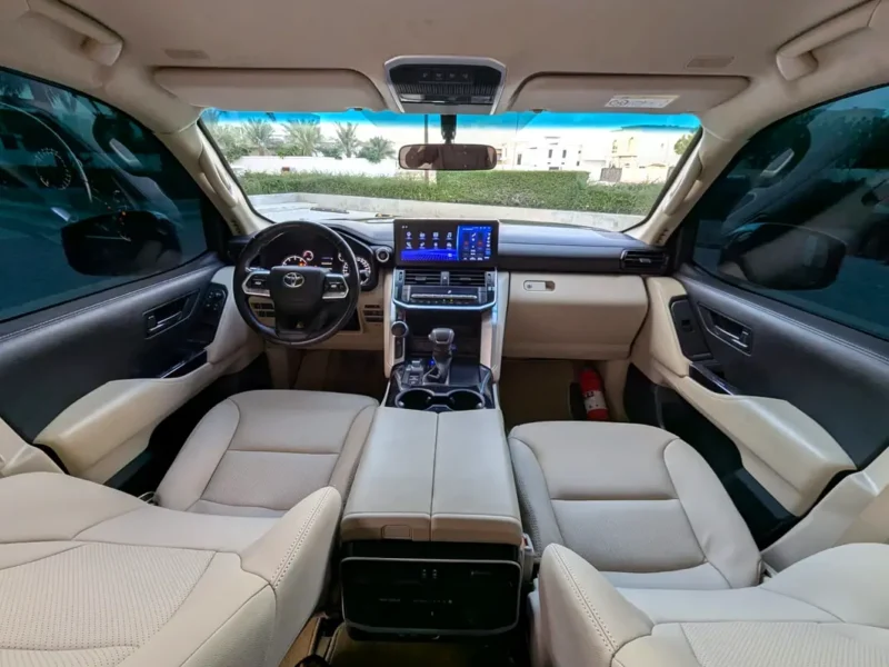 2022 Toyota Land Cruiser GXR 6 Cylinders Engine Petrol Black Beige SUV