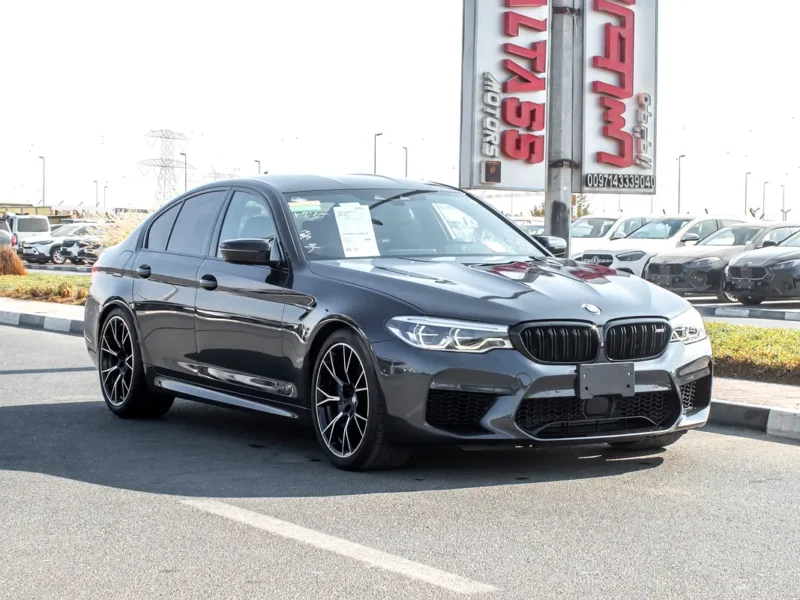 2019 BMW M5 M5 Competition 8 Cylinders Engine Grey Black Sedan