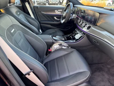 2021 Mercedes-Benz E-Class AMG E 63 S 8 Cylinders Engine Black Sedan