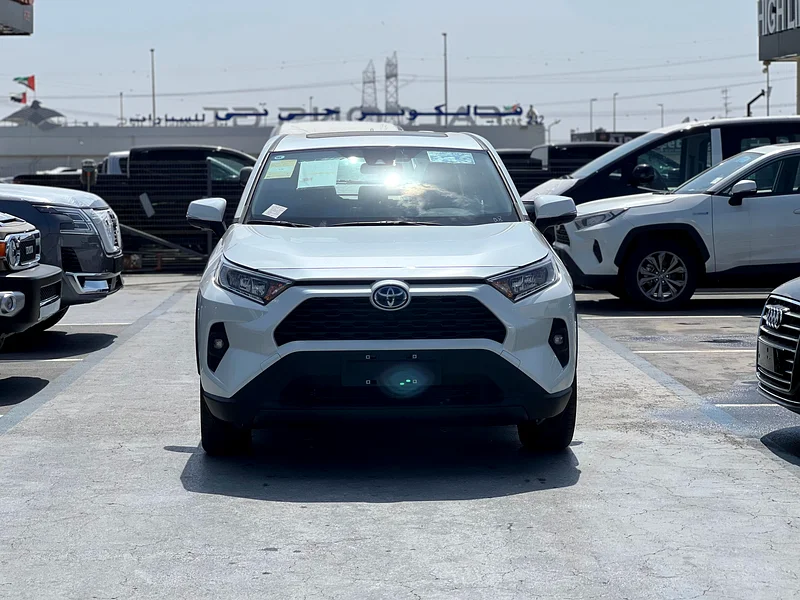 2023 Toyota Rav 4 Other Hybrid 4 Cylinder Engine White Grey Crossover