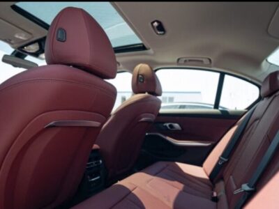 2024 BMW BMW B3 3.0L Twin-Turbocharged Inline-6 White Red Sedan