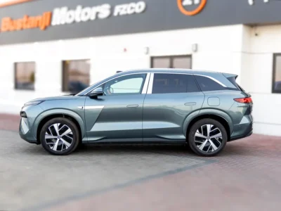 2025 BYD Tang Flagship Electric Car Green Orange SUV 650+ KM Range