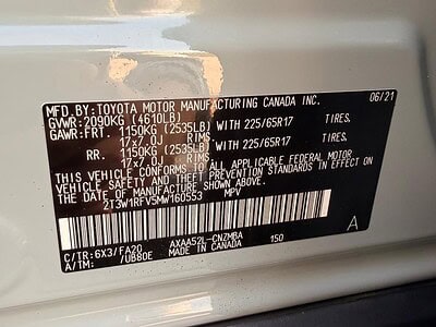 2021 TOYOTA RAV 4 XLE 2.5 L V4 Engine Green Black SUV Full Option