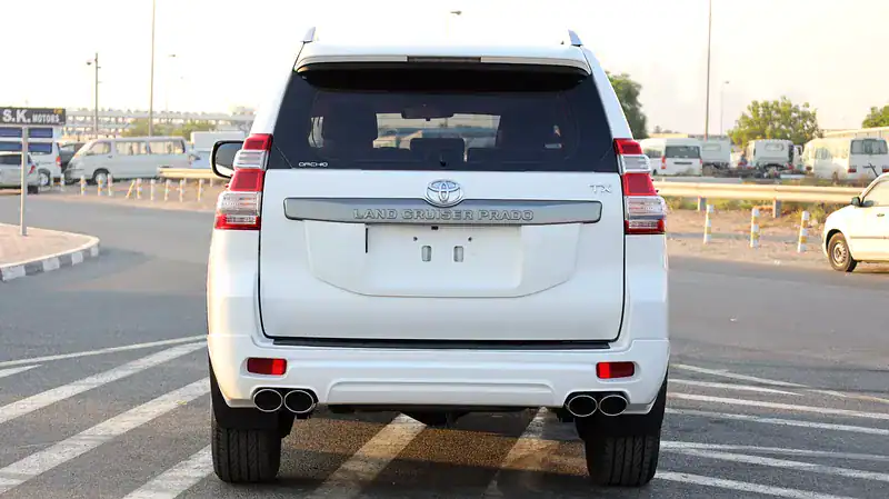 2015 Toyota Prado TX 4 Cylinders Engine Petrol White Beige SUV GCC Specs