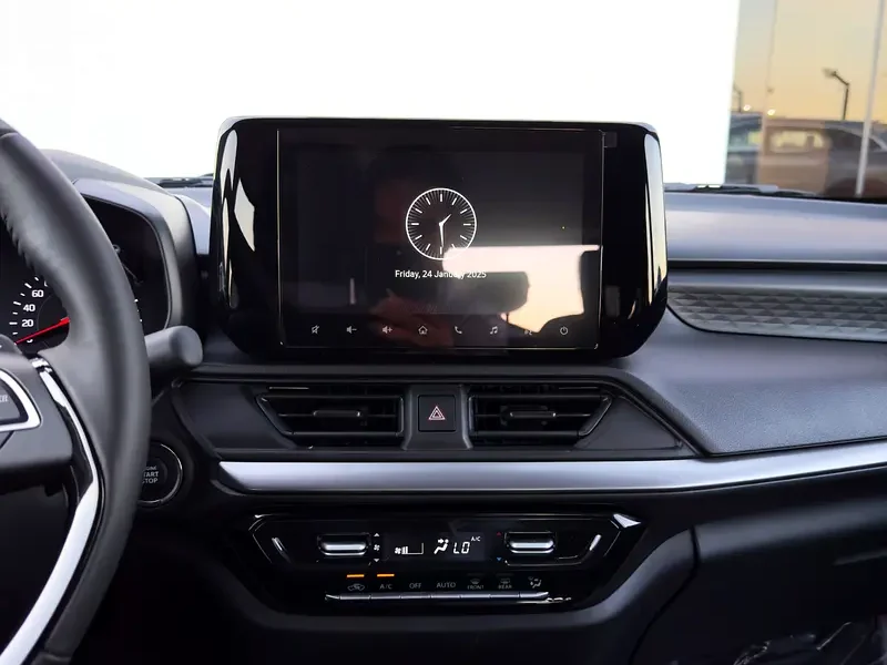 2026 Suzuki Swift GLX 1.2L CVT AT 3 Cylinders Engine White Black Hatchback