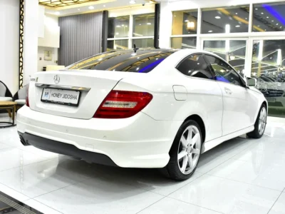 2015 Mercedes-Benz C-Class C250 4 Cylinders Engine White Red Coupe