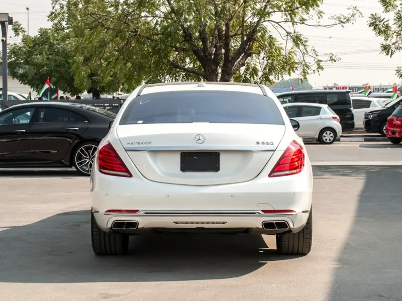 2015 Mercedes-Maybach S-Class Other 8 Cylinder Engine White Black Sedan