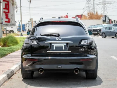 2008 Infiniti FX45/FX35 Standard 6 Cylinders Engine Black Beige SUV