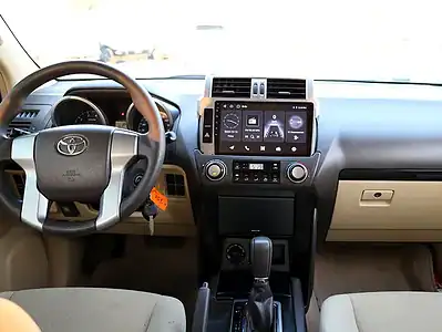 2015 Toyota Prado TX 4 Cylinders Engine Petrol White Beige SUV GCC Specs