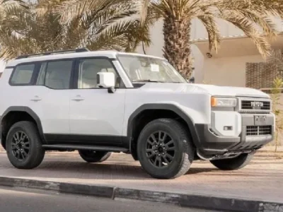 2026 Toyota Prado GXR 2.4T 4 Cylinders Engine White Beige SUV GCC Specs