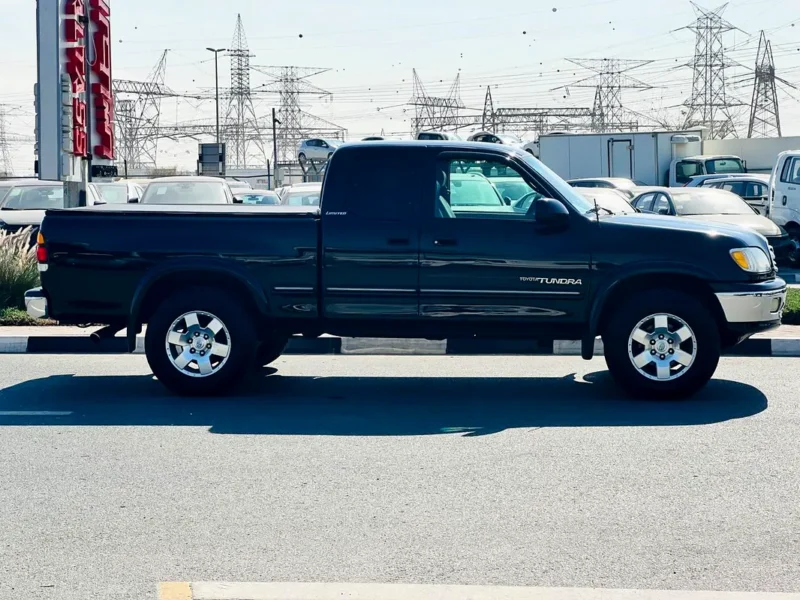 2001 Toyota Tundra Double Cab Limited 8 Cylinders Engine Black Grey Pick Up Truck