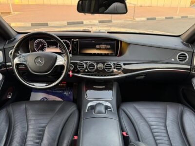 2014 Mercedes S550 Wald Body Kit 4.7L Twin-Turbo V8 Silver Black Sedan