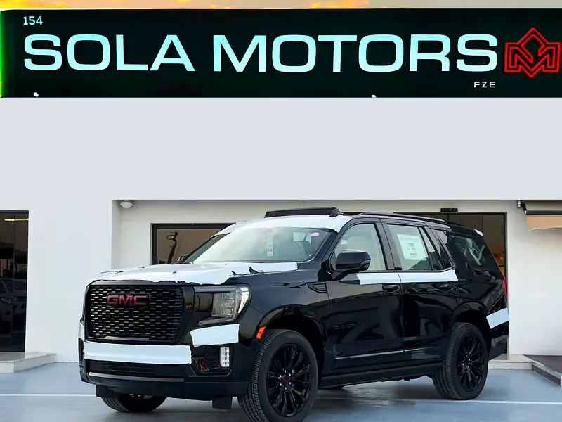 2024 GMC YUKON DENALI V8 Engine 6.2 litres AT Black Beige SUV GCC Specs