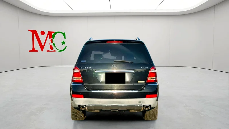 2008 Mercedes-Benz GL-Class GL 550 4Matic 8 Cylinders Engine Black SUV