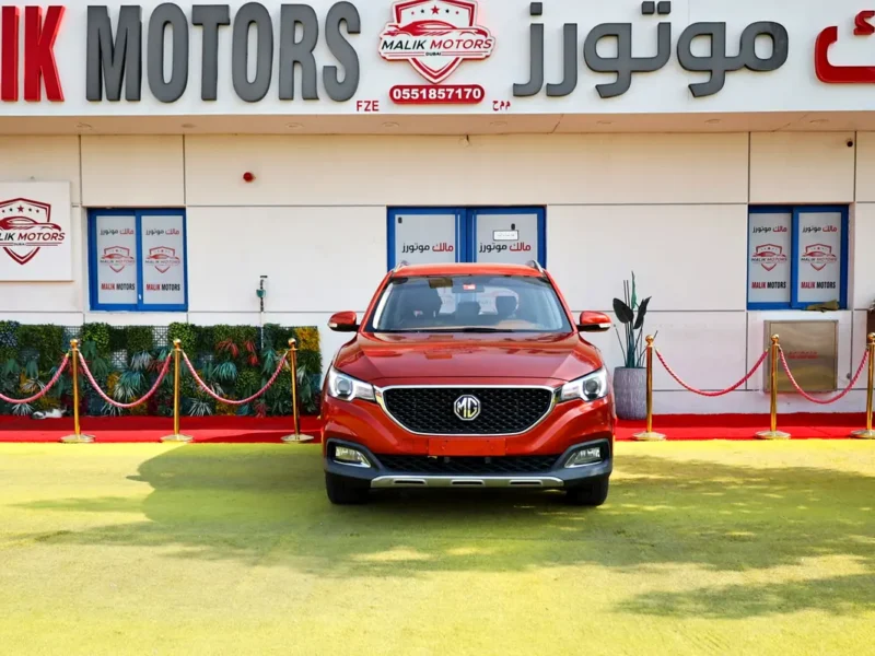 2019 MG ZS Luxury 4 Cylinders Engine Orange Brwon SUV GCC Specs