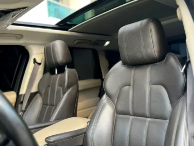 2016 Land Rover Range Rover Sport HSE 6 Cylinders Engine White Brown SUV