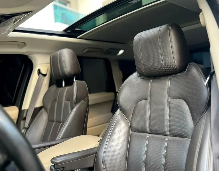 2016 Land Rover Range Rover Sport HSE 6 Cylinders Engine White Brown SUV