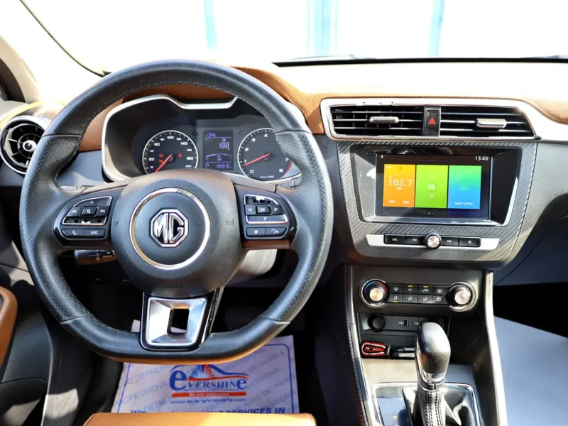 2019 MG ZS Luxury 4 Cylinders Engine Orange Brwon SUV GCC Specs