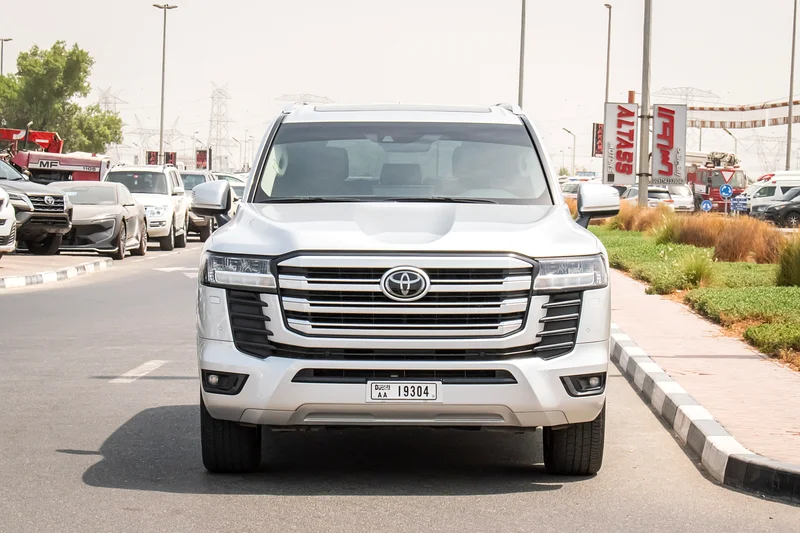 2023 Toyota Land Cruiser GXR 6 Cylinders Engine Petrol Silver Beige SUV