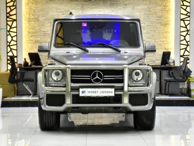 2015 Mercedes-Benz G-Class G 63 AMG 8 Cylinders Engine Silver Red SUV GCC