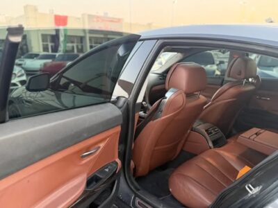 2013 BMW 650i Gran Coupe 4.4L V8 Engine Gulf Spec Full Option Grey Tan