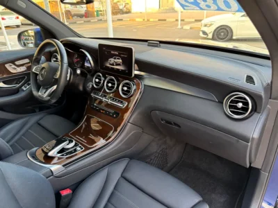 2017 Mercedes-Benz GLC GLC 350 4 Cylinders Engine Petrol Blue Black SUV