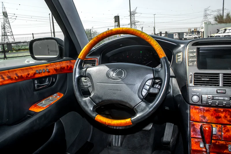 2004 Lexus LS-Series 1/2 Ultra 8 Cylinders Engine Petrol Black Sedan