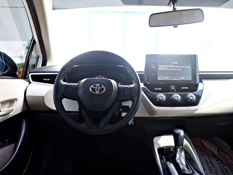 2021 Toyota Corolla XLI 4 Cylinders Engine White Beige Sedan GCC Specs