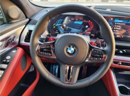 2024 BMW BMW XM Hybrid 4.4L Twin-Turbocharged V8 Engine White Red SUV