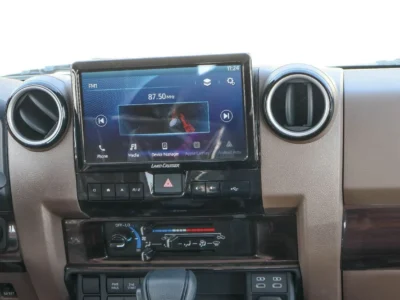 2025 Toyota Land Cruiser Pick Up Std 4.0L Double Cab Utility 4WD White Brown