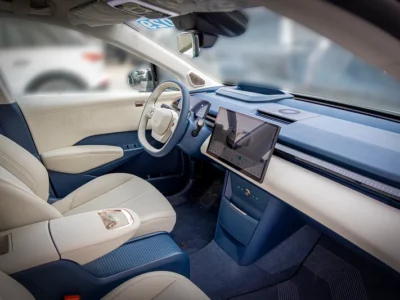 2024 Zeekr X Flagship Electric Car Green White Sedan 350 - 450 KM Range