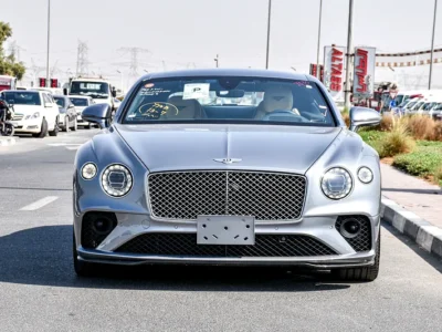 2019 Bentley Continental GT 12 Cylinder Engine Grey Beige Sedan