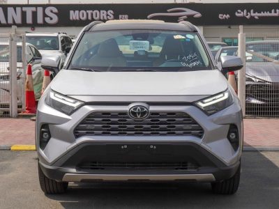 2025 Toyota RAV4 2.5L 4 Cylinder Engine HEV AWD Silver Beige Crossover GCC Specs