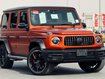 2023 Mercedes-Benz G-Class G 63 AMG ORANGE MAGNO DOUBLE NIGHT PACKAGE