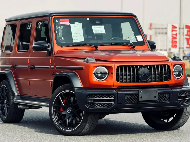 2023 Mercedes-Benz G-Class G 63 AMG ORANGE MAGNO DOUBLE NIGHT PACKAGE