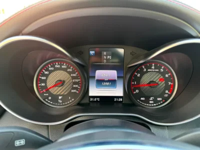 2017 Mercedes-Benz C-Class AMG C 63 S 4MATIC+ 8 Cylinders Black Red Sedan