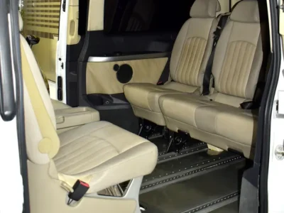 2015 Mercedes-Benz Viano Trend 6 Cylinders Petrol Engine White Beige Van GCC