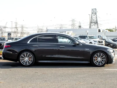 2023 Mercedes-Benz S-Class S 63 AMG 8 Cylinders Engine Grey Black Sedan