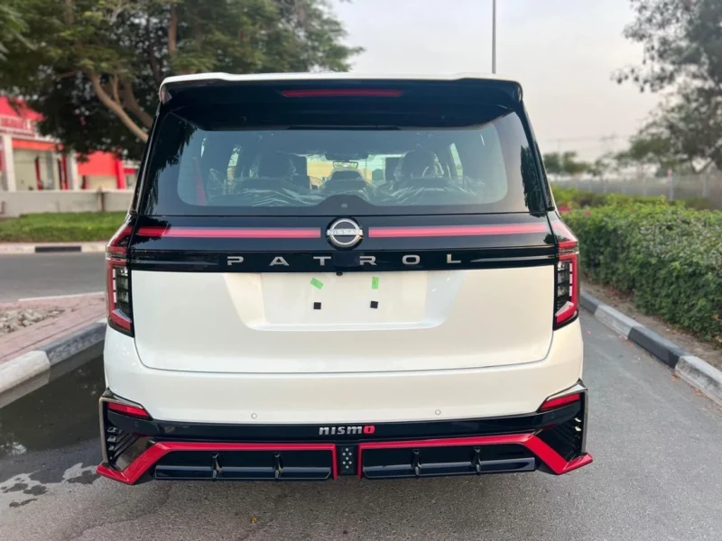 2026 Nissan Patrol NISMO 6 Cylinders Engine White Red SUV GCC Specs